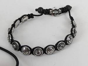 Three Womens Harley Davidson Adjustable Bracelets