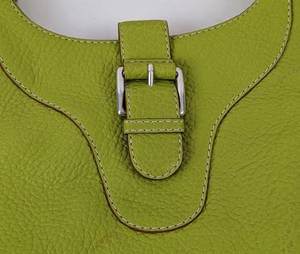 Michael Kors Lime Green Leather Handbag