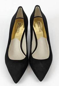Black Suede Michael Kors Pumps