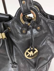 Michael Kors Black Leather Tote