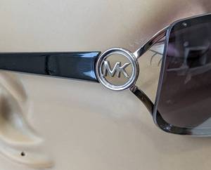 Michael Kors Oversize Logo Sunglasses