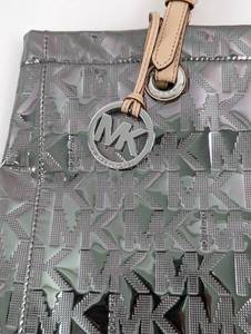 Michael Kors Metallic Silver Tote