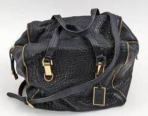 Vince Camuto Black Leather Tote