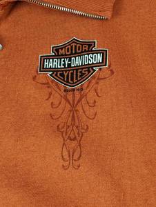 Harley Davidson Half Zip Sweatshirt