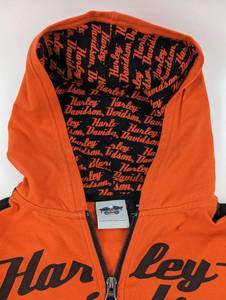 Fitted Harley Davidson Womens Hooded Shirt