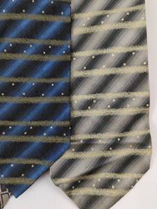 Three Bachrach Mens Italian Silk Ties