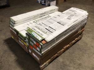 lot 3 image: Cap A Tread Hawaiian Curly KoaHawaiian King Koa 47 in. L x 12-18 in. W x 1-1116 in. T Laminate to Cover Stairs 1 in. T & Cap A Tread  Red CherryWarm Cherry 47 in. Long x 12-18 in. Deep x 1-1116 in. Height Vinyl Overlay to Cover Stairs 1 in. Thick