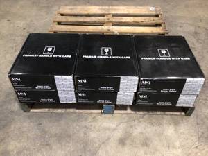 lot 11 image: Mix lot of assorted Approx 9 Sq Ft Tile- Ombre Grigia flooring, 11 cases, Review all pictures