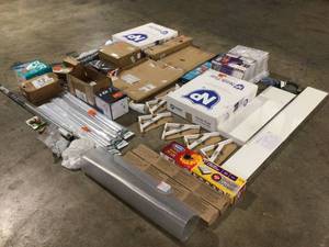 lot 15 image: Mix lot of Plumbing Supplies, review all pictures, Customer returns