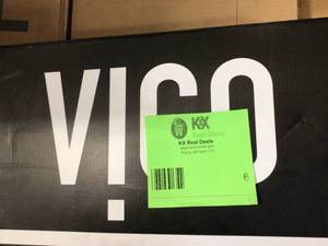 VIGO Satro Single Hole Bathroom faucet  Matte Black not used customer return see pictures