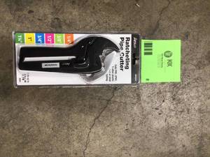 Apollo 18 in. to 1-14 in. Ratcheting PVC Pipe and Tubing Cutter
