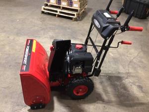 Powersmart  26 in. 2-Stage Gas Snow Blower with LED Light Electric Start in good condition customer return