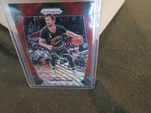 lot 16 image: 16. 2017 - 18 Prizm Kevin Love Ruby...