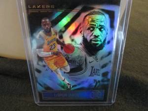 lot 32 image: 32. 2021 Illusions LeBron James Car...