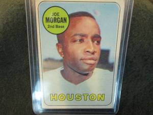 lot 35 image: 35. 1969 Topps Joe Morgan Card...