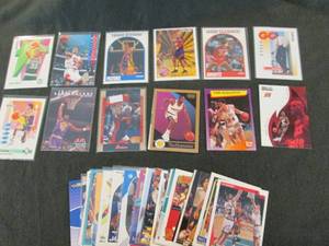 lot 47 image: 47. 40 Basketball Star Cards...