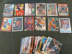 lot 49 image: 49. 30 Basketball Rookie Cards...