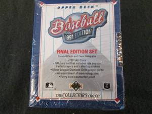 lot 50 image: 50. 1991 Upper Deck Final Edition S...