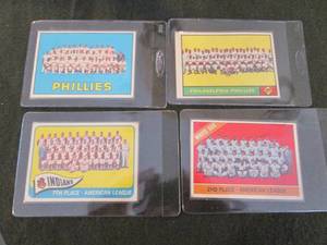lot 54 image: 54. 1960s Topps Team Cards...