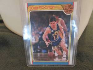 lot 101 image: 101. 1988 - 89 Fleer John Stockton ...