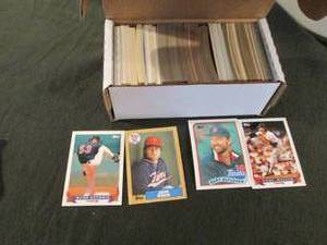 lot 132 image: 132. Box of Minnesota Twins Cards...