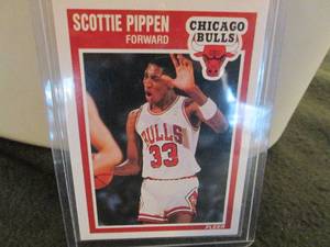 lot 141 image: 141. 1989 - 90 Fleer Scottie Pippen...