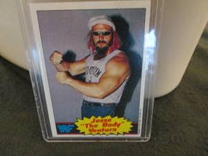 lot 148 image: 148. 1985 Topps Jesse Ventura Rooki...