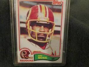 lot 160 image: 160. 1982 Topps Art Monk Card...