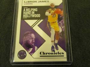 lot 171 image: 171. 2019-20 Chronicles LeBron Jame...