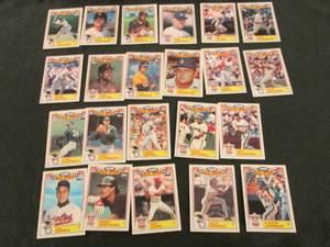 lot 184 image: 184. 1989 Topps All Star Set...