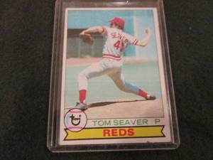 lot 185 image: 185. 1979 Topps Tom Seaver Card...