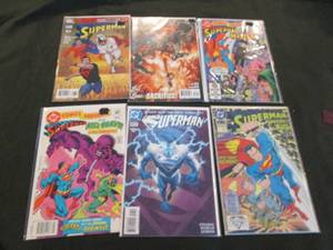 lot 201 image: 201. 6 Superman Action Comic Books...