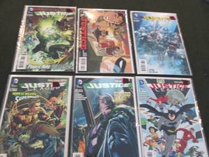 lot 215 image: 215. 6 Justice League Comic Books...