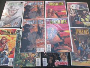 lot 219 image: 219. 10 Jonah Hex Comic Books...