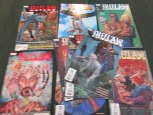 lot 225 image: 225. 9 Outlaw Nation Comic Books...