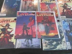 lot 241 image: 241. 10 Love Less Comic Books...