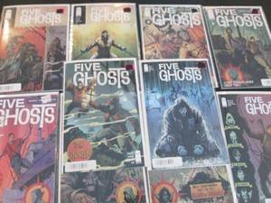 lot 247 image: 247. 10 Five Ghosts Comic Books...