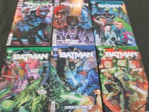 lot 253 image: 253. 6 BatMan Comic Books...