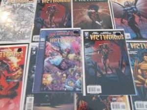 lot 258 image: 258. 10 WetWorks Comic Books...