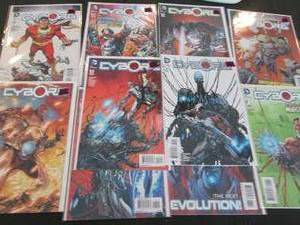 lot 264 image: 264. 10 Cyborg Comic Books...