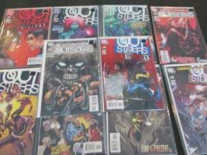 lot 272 image: 272. 10 OutSiders Comic Books...