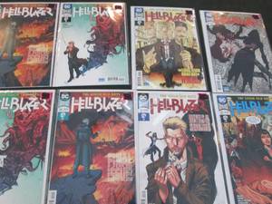 lot 283 image: 283. 8 The HellBlazer Comic Books...