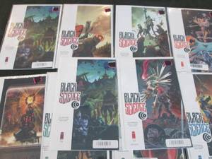 lot 286 image: 286. 10 Black Science Comic Books...