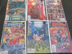 lot 290 image: 290. 6 BatMan Comic Books...