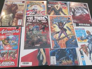 lot 298 image: 298. 10 Misc Comic Books...