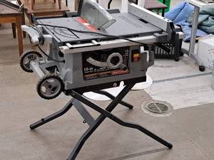 lot 305 image: Sears Craftsman 315.21806 10 Collapsible Table Saw