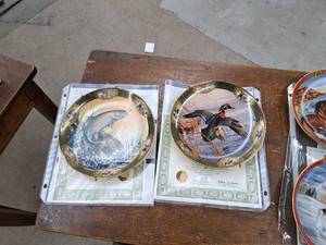 lot 347A image: Lot of (2) Don Kloetzke Collector Plates