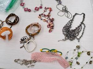 lot 363 image: Lot of  Costume Jewelry - Earrings, Pendants, Necklaces and Bracelets