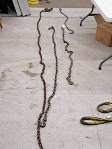 lot 353 image: Lot of (4) Chains