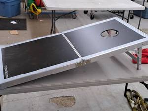 lot 411 image: Lot of (3) Cornhole Game Boards